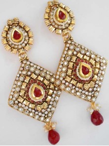 Polki Earrings